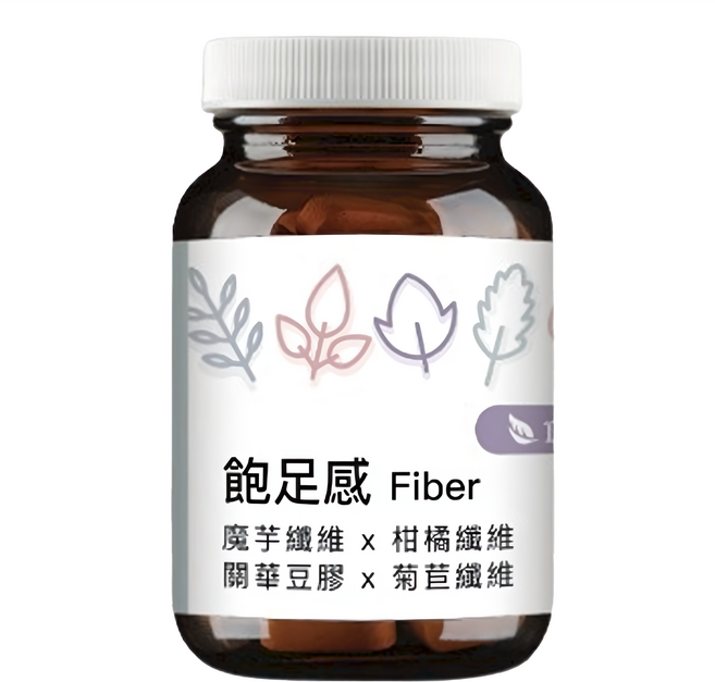 Dr.Nutri Fiber 魔芋纖維 x 柑橘纖維 x 關華豆膠 x 菊苣纖維, 120g, 1瓶
