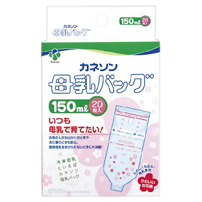 Kaneson 母乳袋 150ml, 20個, 1組