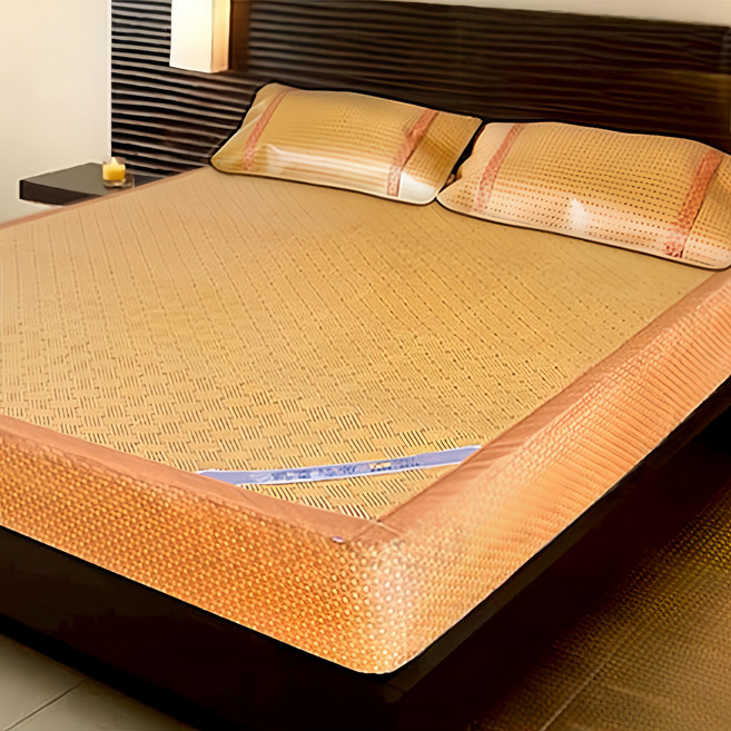 C.G.&C. S.M.C. 凱蕾絲帝 厚床專用柔藤紙纖床包涼蓆2件組 台灣製