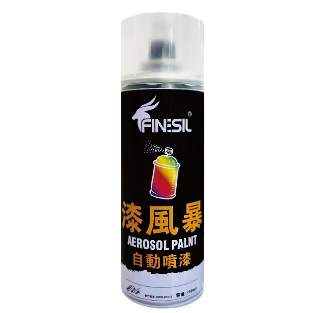 FINESIL 漆風暴 142, 鐵灰色, 400ml, 1瓶