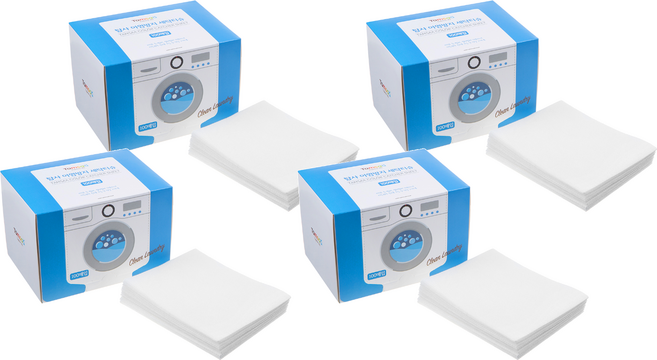 Tamsaa 防染色洗衣紙, 100張, 4盒