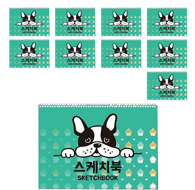 FANCYPIA 人物素描本 款式隨機, 10本, B4, 20頁