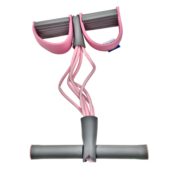腳蹬拉力器, 粉色, 1個