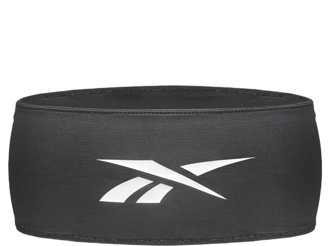 Reebok 銳步 Headband 運動機能髮帶, 黑色, 1個
