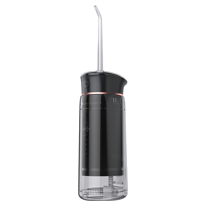 DALE 達樂 可調頻5段式伸縮沖牙器 DL-5005, 黑色/白色-顏色隨機