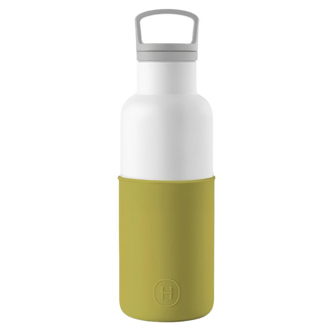HYDY White Cin Cin Collection 保溫瓶 16oz, 白瓶 酪梨綠, 480ml, 1個