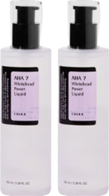 COSRX 台灣公司貨 AHA 7 Whitehead Power Liquid 果酸精華化妝水, 100ml, 2瓶