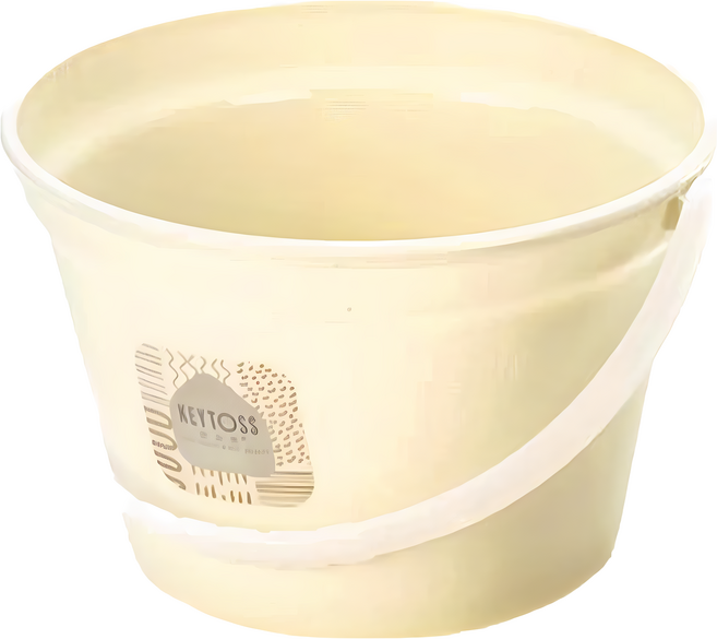 KEYTOSS 詰朵斯 小小水桶 圓形寬口設計 多用途清潔 堅固把手, 顏色隨機, 1個