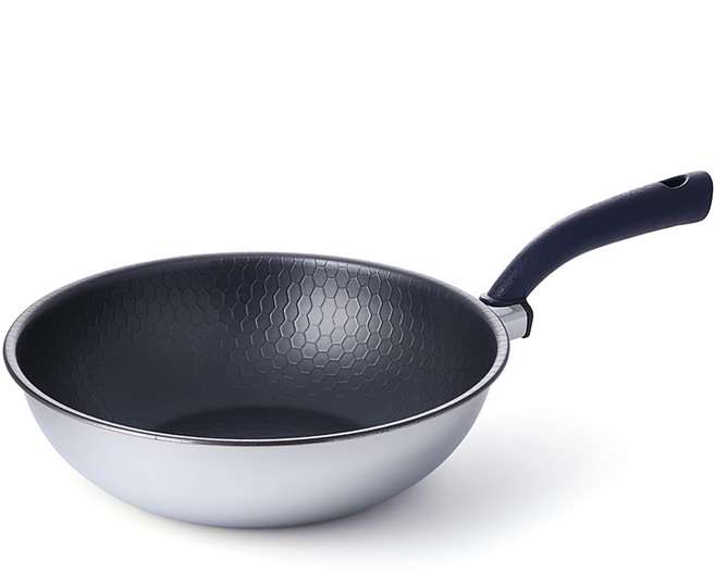 ALTENBACH Hexa 5層鋼深炒鍋 不鏽鋼炒鍋, 30cm, 1個