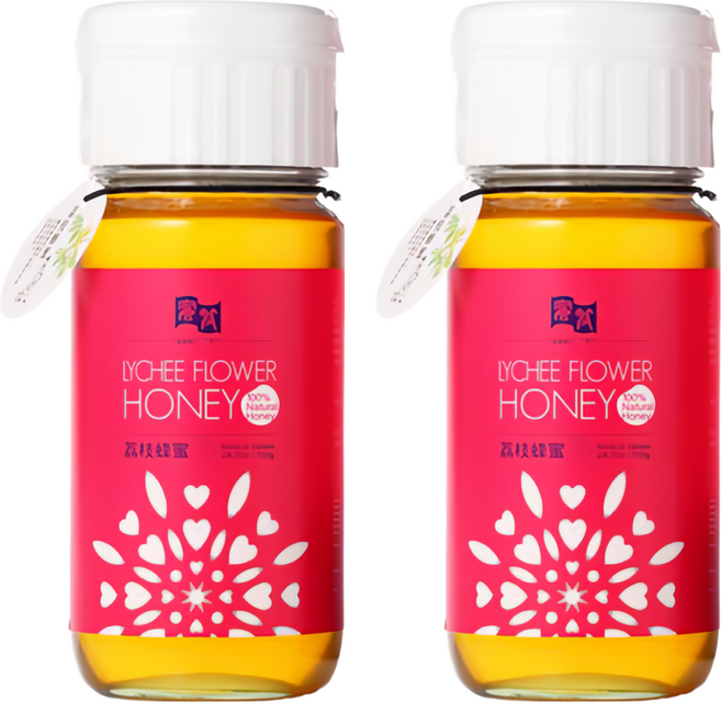 宏基蜂蜜 蜜笈荔枝蜜, 700g, 2瓶
