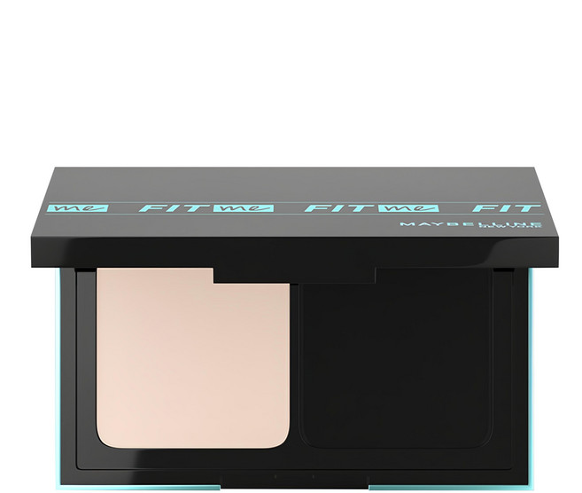 MAYBELLINE 媚比琳 台灣公司貨 反孔特霧全進化零瑕嫩粉餅 SPF44 PA++++, 110 白皙色, 1個