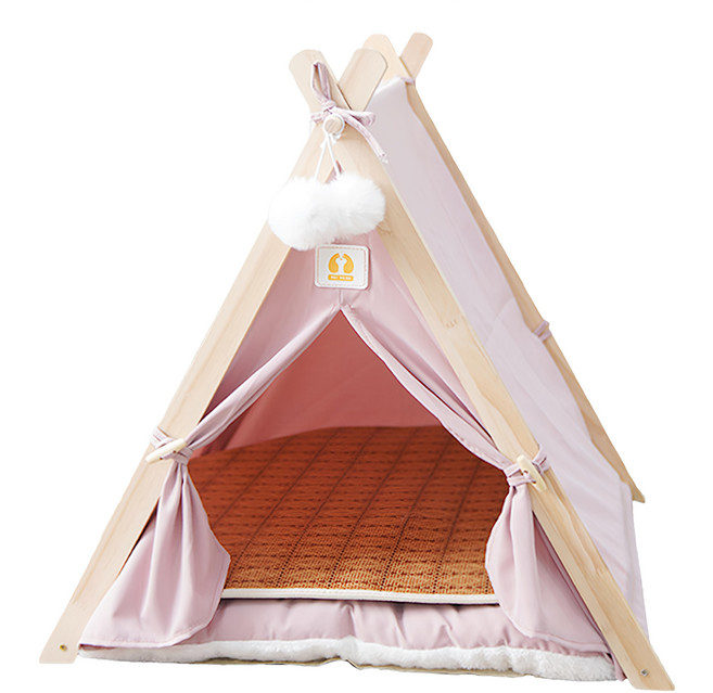 寵物帳篷屋, 1個, 粉色