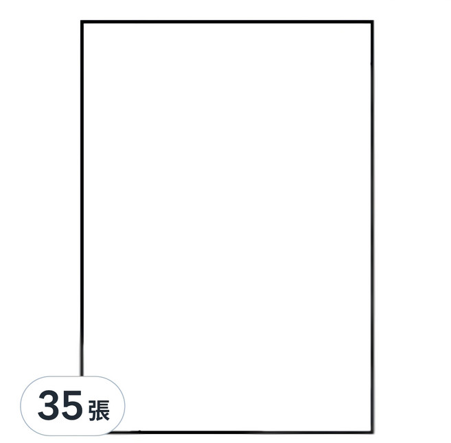 鶴屋 A4噴墨透明可列印標籤 T210297 297 x 210mm, 35張, 1格
