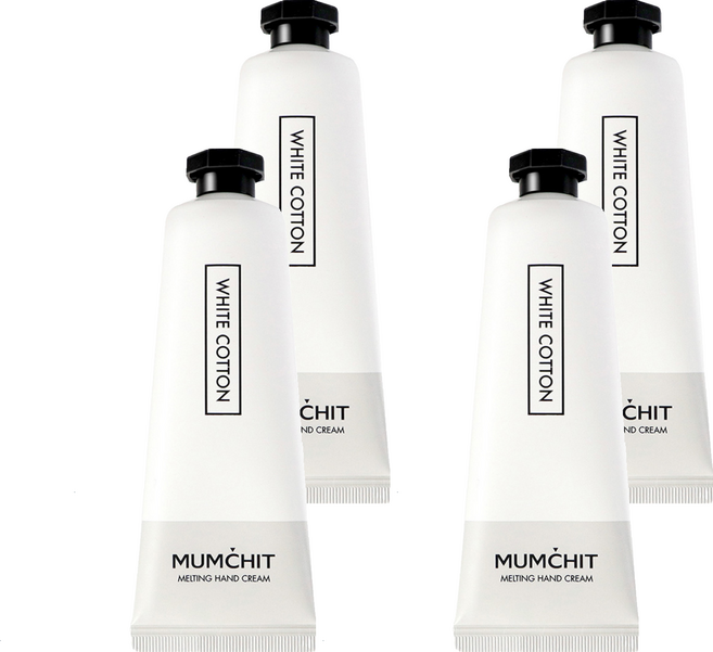 MUMCHIT 默契 香氛護手霜 清新棉花, 50ml, 4條