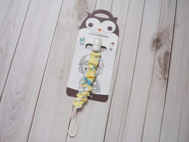 HiBOU 喜福 印花布香草奶嘴夾, 飛去外太空, 1個, 0歲以上