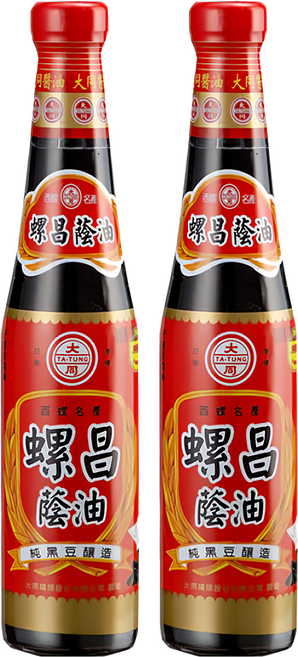 大同醬油 螺昌蔭油, 400ml, 2瓶