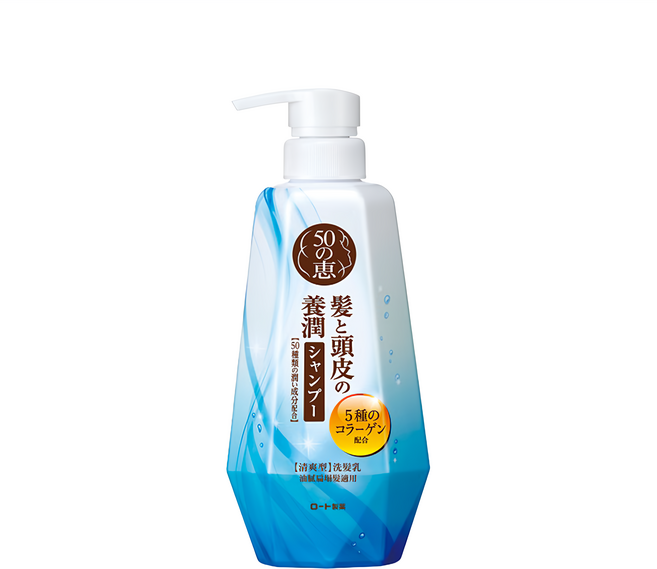 50惠 頭皮調理洗髮乳 清爽型 油膩扁塌髮適用, 400ml, 1瓶