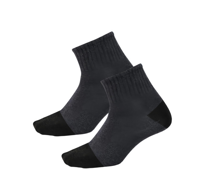 B.V.D. 男款雙效抗菌除臭1/2健康襪 – 3D立體抑菌 吸濕排汗