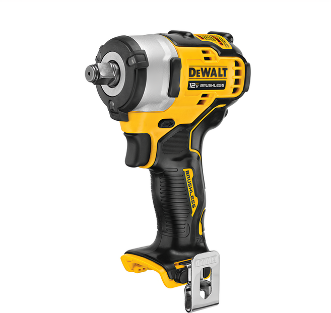 DEWALT 得偉 無碳刷4分衝擊扳手 空機 12V DCF901B, 1個