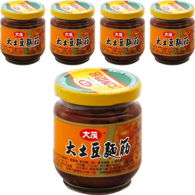 大茂 大土豆麵筋, 170g, 5罐