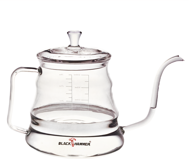 BLACK HAMMER 品蔚 手沖咖啡壺, 1.15L, 1個