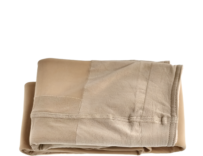 WARMPLUS+ 均勻柔潤透膚 薄絨超彈力連腳褲襪 深膚色