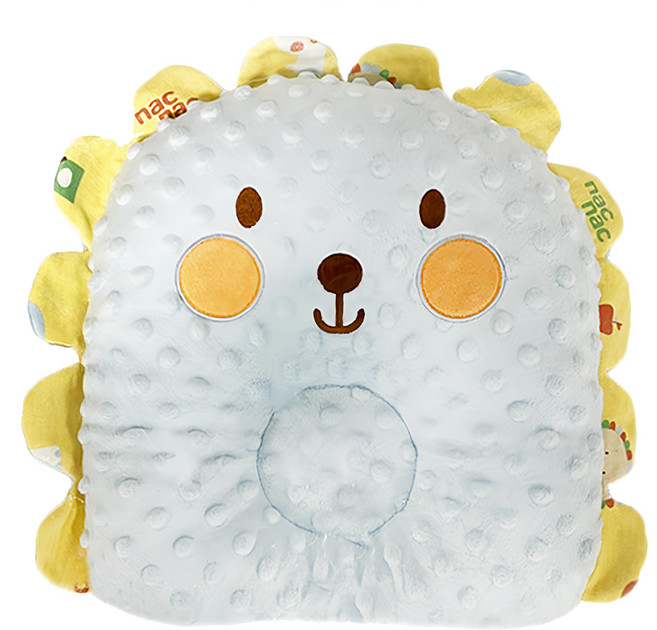 nac nac 魔豆造型枕, 淺湖藍