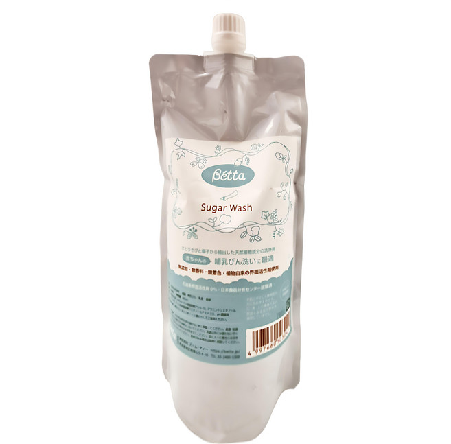 Betta 奶瓶清潔液 Sugar Wash, 400ml, 1包