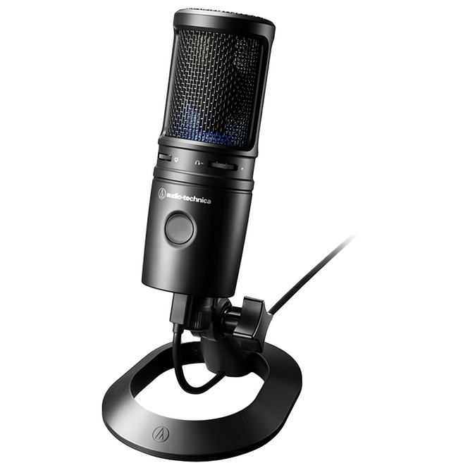 audio-technica 鐵三角 高音質電容型USB麥克風 原廠保固, AT2020USB-X, 1個
