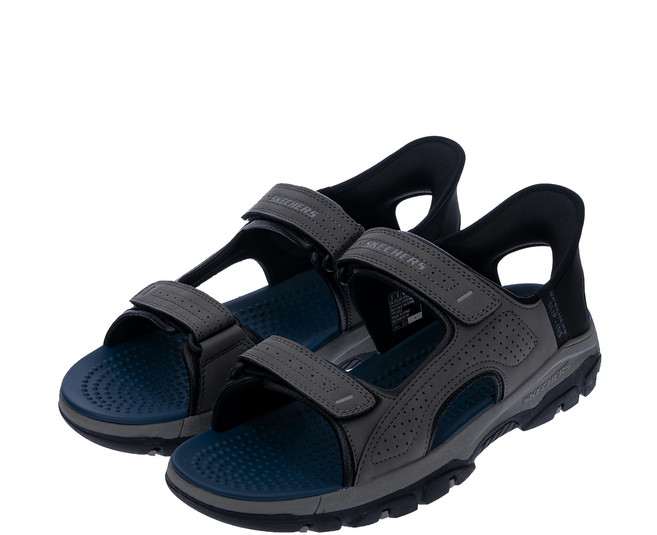 SKECHERS 男款 瞬穿舒適科技 TRESMEN 涼鞋 205289CHAR