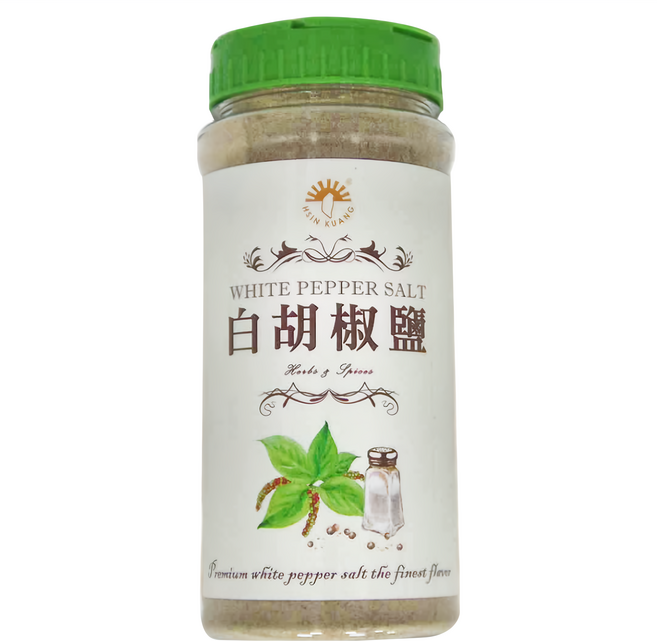 新光洋菜 白胡椒鹽 全素, 470g, 1瓶