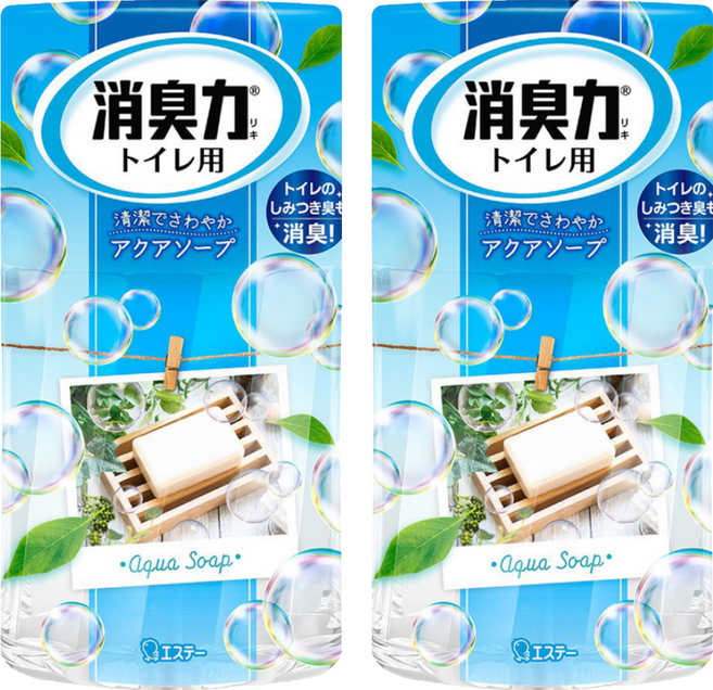 ST 雞仔牌 浴廁消臭力, 400ml, 2罐, 皂香