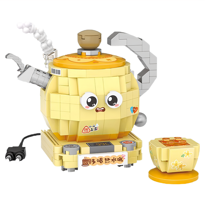 LoZ 微型迷你積木 LOZ8825 390片, 電熱壺, 1盒