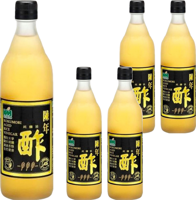 KOKUMORI 穀盛 陳年酢, 600ml, 5瓶