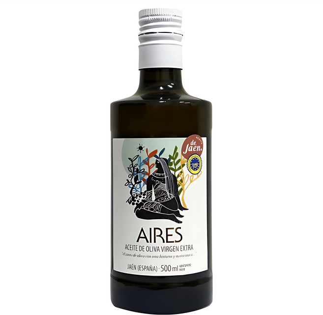 AIRES DE JAEN 艾瑞斯 Picual 單一品種特級初榨橄欖油, 500ml, 1瓶