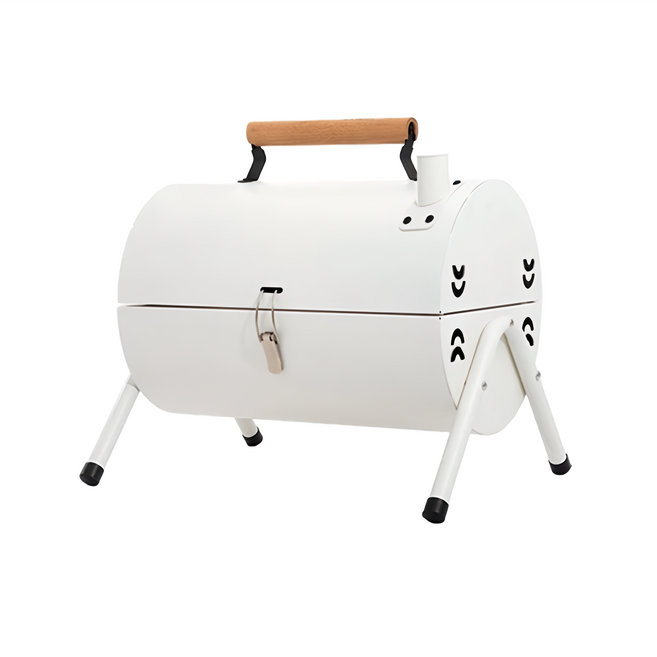 HONG JIN 宏晉 露營烤肉爐 白色, 1組
