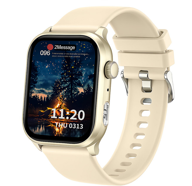 Apollo Life 阿波羅 RX86 AMOLED 智慧手錶, 金色, 藍牙, 53.2mm