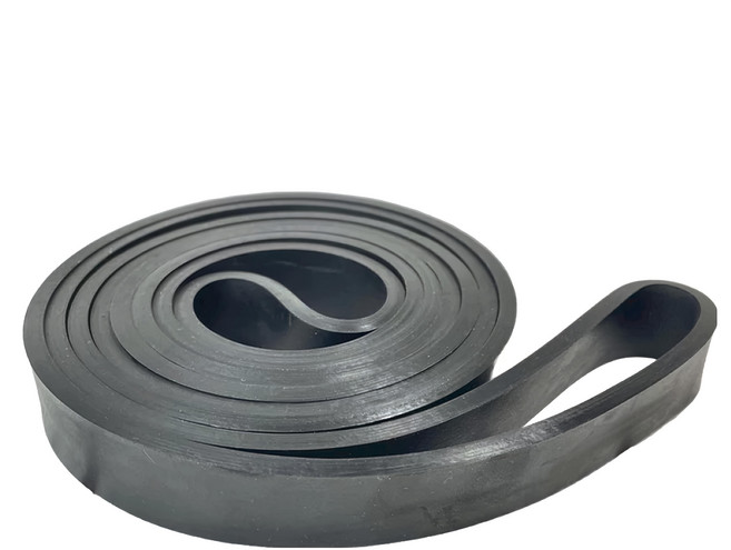 65磅阻力帶 乳膠材質 厚度5MM, 黑色, 1個