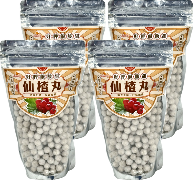 Chiao-E 巧益 仙楂丸, 250g, 4包