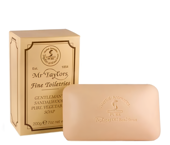 Taylor of Old Bond Street 經典檀香 沐浴皂 200g, 1個