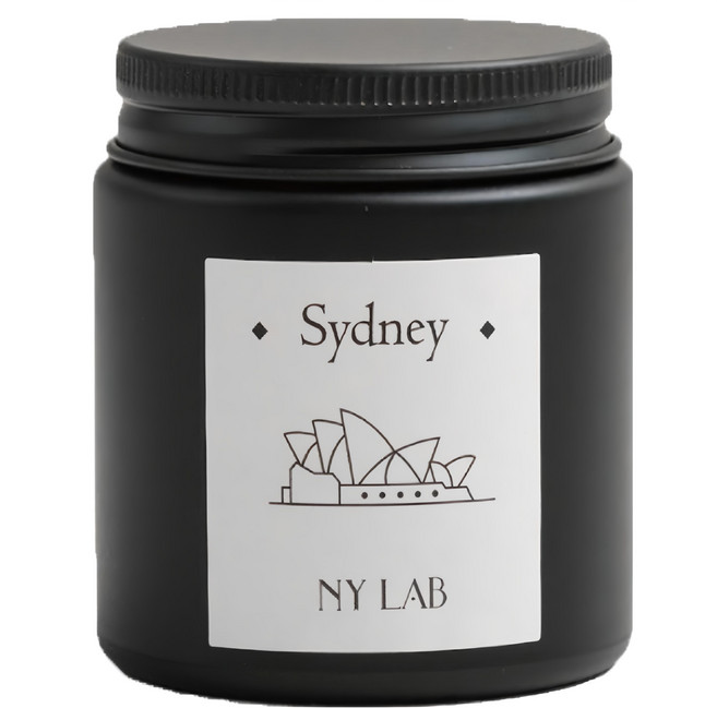 NY LAB 紐約實驗室 城市限定霧質感手工香氛蠟燭, 雪梨薰衣草, 1個, 3.5oz