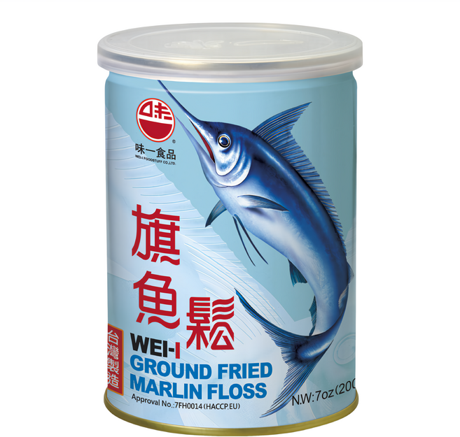 味一食品 旗魚鬆, 200g, 1罐
