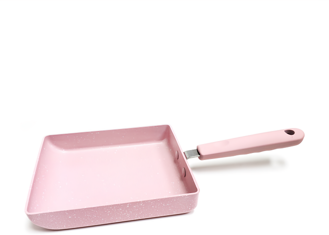 TRIARROW 三箭牌 玉子燒 加底 不沾鍋 MIY-1518P 700ml, 18cm, 1個