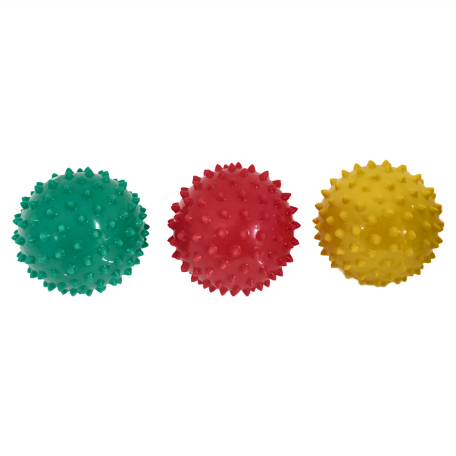 kidmate 孩子王 8公分健康按摩球 Set 3粒裝, 顏色隨機, 3個