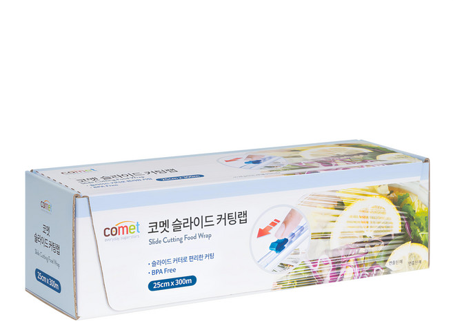 comet 滑刀式保鮮膜, 300m, 1捲