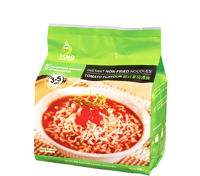 承昌食品 義式蕃茄湯麵 純素 無五辛無酒, 400g, 1袋