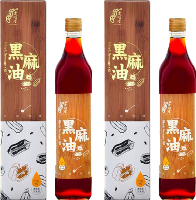 余順豐 黑麻油, 550ml, 2瓶