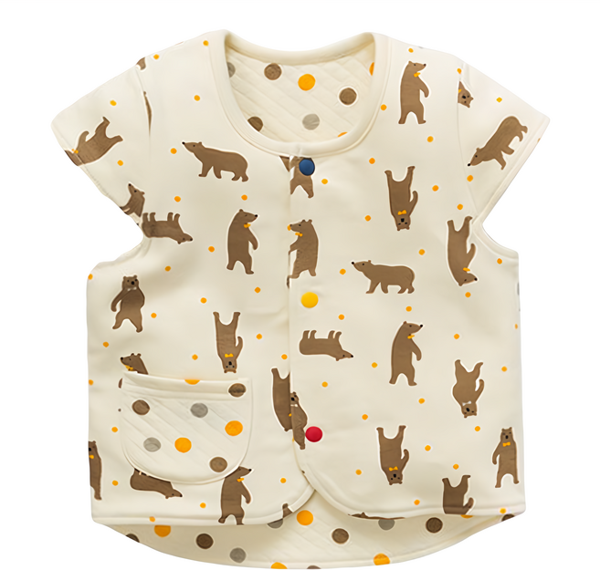 bellemaison 兒童款 日本千趣會四季背心