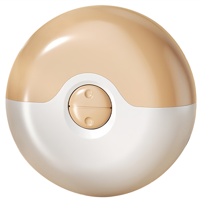 ANTIAN 剪磨兩用迷你電動指甲刀, 黃色, 1個