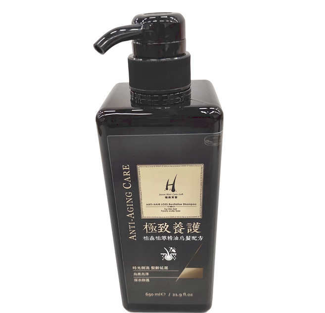 JASON HAIR 植森 植萃洗髮精 葡萄藤, 650ml, 1瓶